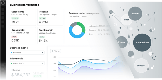 Pricing Platform for Retailers Dashboard