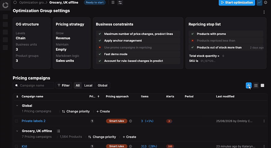 Pricing Platform