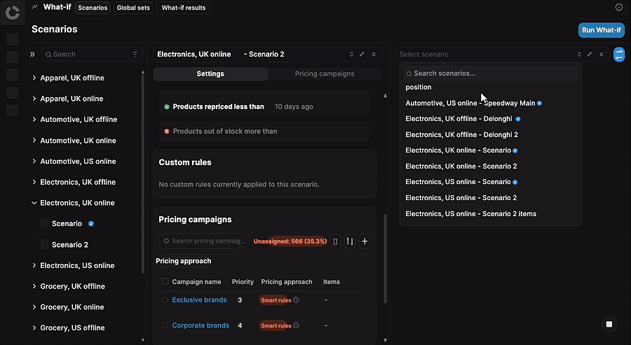 Pricing Platform