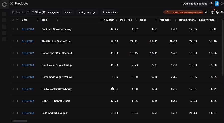 Pricing Platform