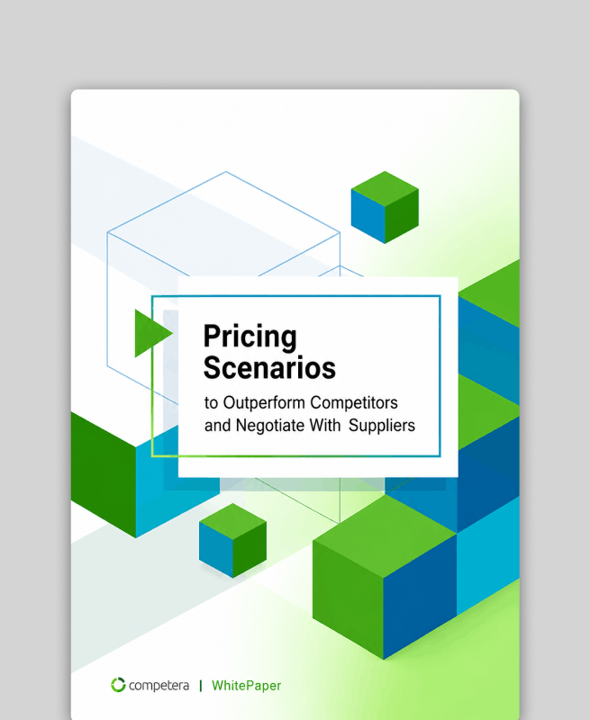 Pricing Scenarios to outperform competitors and negotiate suppliers