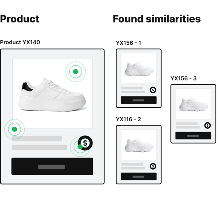 Similar & exact matches
