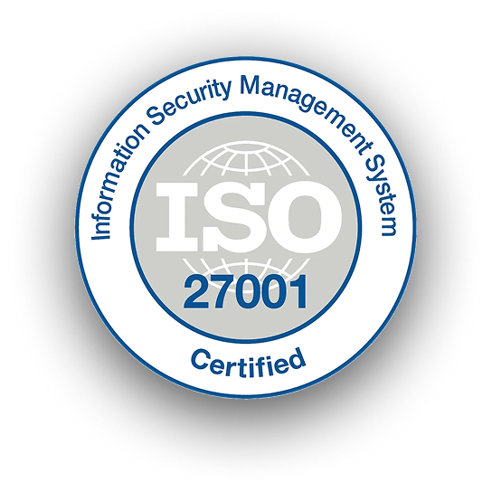 ISO/IEC 27001 badge